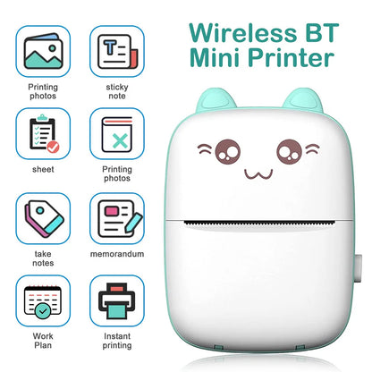 Portable Mini Bluetooth Printer for Mobile Phone Photos