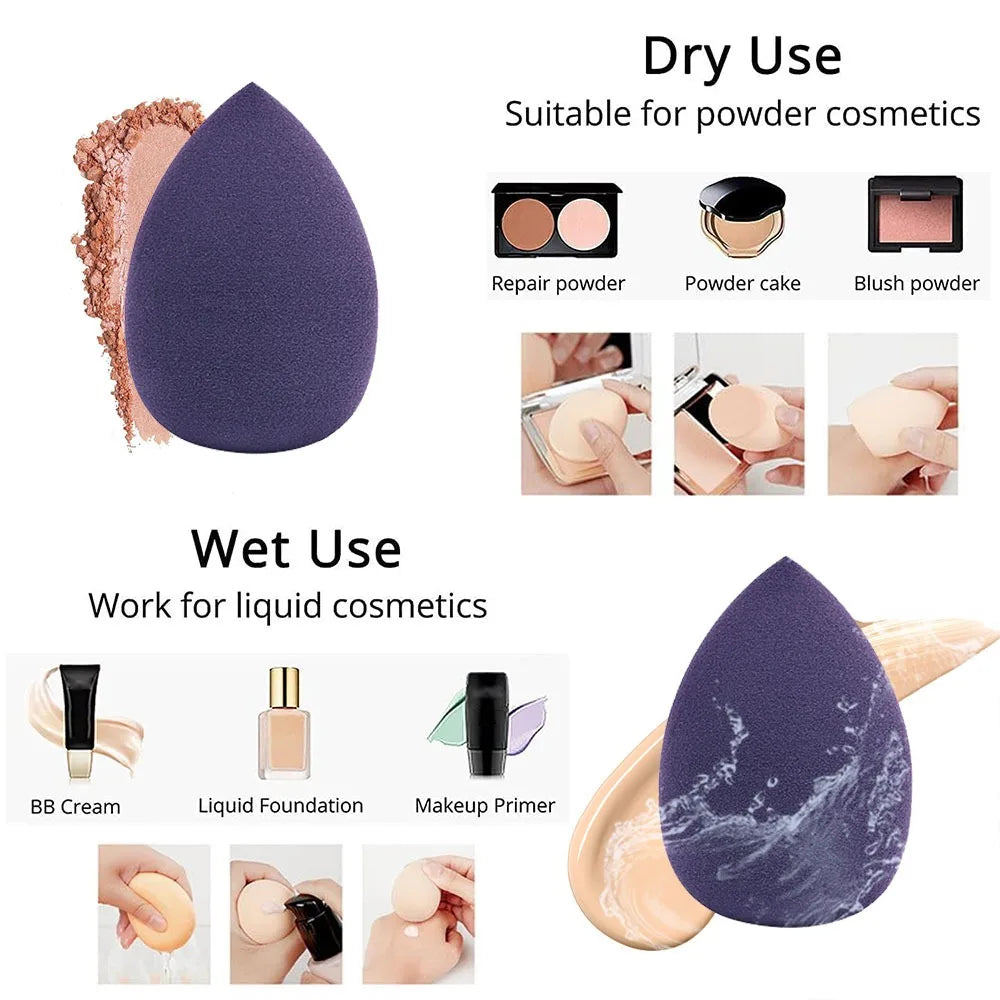 12pcs Multi Pack Makeup Sponge Blender Beauty Egg